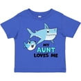 thumbnail image 3 of Inktastic My Aunt Loves Me with Cute Sharks Boys or Girls Toddler T-Shirt, 3 of 5
