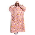thumbnail image 3 of Blanket Sweatshirt, Oversized Printing Pattern Blanket Hoodie Hooded Pocket For Birthday ANGGREK Otros, 3 of 6
