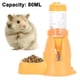 thumbnail image 1 of Botella de agua para hámster, botella de agua automática para mascotas pequeñas con base de contenedor de alimentos, botellas de alimentación de agua colgantes, dispensador automático para animales, 1 of 8