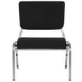 thumbnail image 6 of Flash Furniture HERCULES Series 1000 lb. Rated Black Antimicrobial Fabric Bariatric Medical Reception Chair with 3/4 Panel Back, 6 of 6