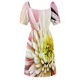 thumbnail image 6 of Blooming Chrysanthemum flower Sleeveless Dress fairy dress, 6 of 7