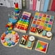 thumbnail image 1 of Juguetes Educativos Montessori para niños bloques de madera juegos de rompecabezas para niños de 2 a 3 años tablero cognitivo de aprendizaje de números del alfabeto, 1 of 5