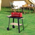 thumbnail image 1 of Barbacoa de la parrilla de carbón Grill Gran cocina Multifuncional Cooking al aire libre para el patio trasero Jardín para el hogar Balcón para el, 1 of 8