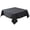 Black, variant on Verolix Round Tablecloth 60 Inch, Sage Green Solid Table Cover, Waterproof Polyester Fabric, Wrinkle Resistant Washable Table Cloth for Dining Kitchen Picnic Party Indoor Outdoor