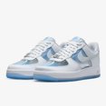 thumbnail image 2 of Ni&ke Air Force 1 'Invisible' White/University Blue (IB5724-100) Expeditedship, 2 of 6