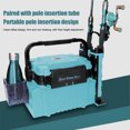 thumbnail image 3 of Soporte para Poste Y Vasos Caja Pesca Ajustable Multifuncional Herramientas, 3 of 9