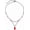 A, variant on Gothic Blood Drip Y-Shaped Necklace,Vintage Black Red Crystal Teardrop Pendant Necklace Goth Vampire Beaded Necklace Punk Style Y2K Choker Necklace Halloween Cosplay Jewellery for Women