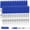 30 Blue Pack, variant on Permanent Markers,Shuttle Art 30 Pack Black Permanent Marker set,Fine Point, Works on Plastic,Wood,Stone,Metal and Glass for Doodling, Marking