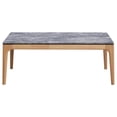 thumbnail image 3 of Westerly Square Wood Coffee Table with Diamond Parquet Walnut, 3 of 5