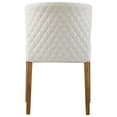 thumbnail image 4 of Pemberly Row Faux Leather Dining Side Chair in Off White (Set of 2), 4 of 7