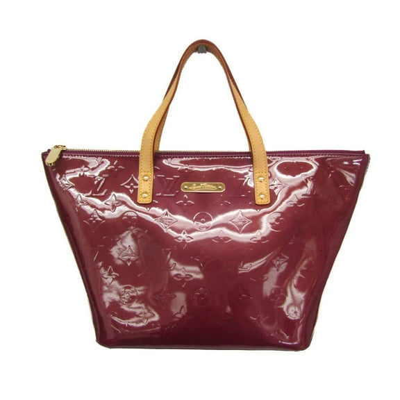 Pre-Owned Louis Vuitton Monogram Vernis Bellevue PM M93584 Women's Handbag Violet (Good)