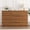 Walnut, variant on UZUGUL 8-Drawer White Dresser, No Handle Push-to-Open, Large Storage Capacity, for Living Room Hallway