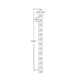 thumbnail image 2 of 12 Station Display Strip HDPE/25 mil plastic w/ Label Holder, 50-Pack, 2 of 2