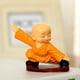 thumbnail image 4 of Brazil Wooden Potted Plants Home Decoration Colorful Four Small Monks Shaolin Kung Monks Resin Decoration, 4 of 6
