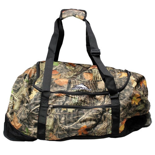 camouflage duffle bags with wheels