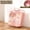 Pink, variant on Gallickan Divided Handle Lunch Box, Travel Portable Picnic Box, Fruit Salad Container with Cutlery and Soup Bowl, Leakproof Silicone Seal, Blue