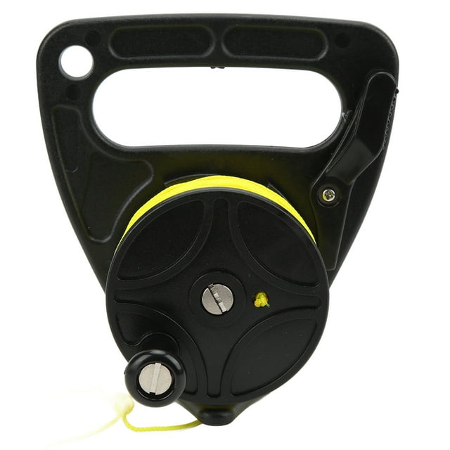 Bobine de Plongée Sous-Marine avec Bouchon de Pouce, Moulinet de Plongée Portable Moulinet de Plongée Sous-Marine pour la Sécurité Plongée Sous-Marine Plongée en Apnée et la Plongée Récréative et la Pêche Sous-Marine