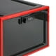 thumbnail image 4 of Naiovety Caja con cerradura para almacenamiento a prueba de niños y duradera Almacenamiento y organización del hogar negro y rojo 30.3 x 23.6 x 19.3 cm, 4 of 6