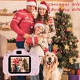 thumbnail image 2 of Kids Selfie Camera, 1080P HD Video Camcorder, Charming Christmas Birthday Gift for Boys 3-10, Portable Game Toy with 32G SD Card (Pink), 2 of 8