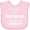 AD-Pink, variant on Inktastic My Dad is a Firefighter and a Hero Boys or Girls Baby Bib