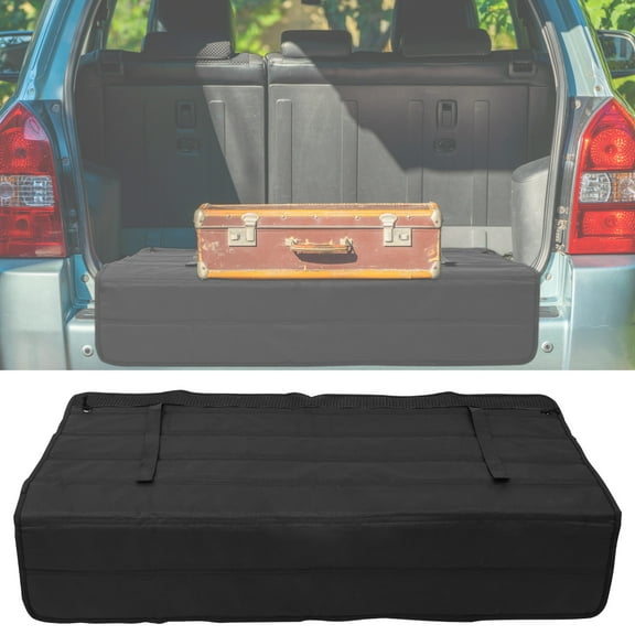 Bumper Guard Oxford Cloth Rear Bumper Protector Universal SUV Trunk Mat for Avoiding Scratches While Unloading and Loading