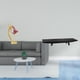 thumbnail image 2 of Estatua de niña bailarina, figura de niña bailarina de ballet, escultura de resina, bandeja rectangular de madera para servir, cesta de comida, casa d, 2 of 8