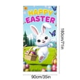 thumbnail image 3 of SLYNSHome Easter Door Cover Cute Rabbit Door Party Decoration Supplies Spring Easter Holiday Party Photography Background, 3 of 7