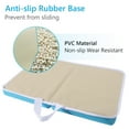 thumbnail image 4 of Baby Bath Kneeler Mat and Elbow Rest -1.5" Thick Kneeling Pad Safty for Tub Bathing and Bathroom Time - Blue, 4 of 8
