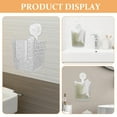 thumbnail image 3 of LIFKOME 2pcs Suction Cup Tissue Holder No-Drill Wipe Holder for Bathroom Wall-Mounted Wipe Organizer for Bathroom and Toilet Decor, 3 of 8