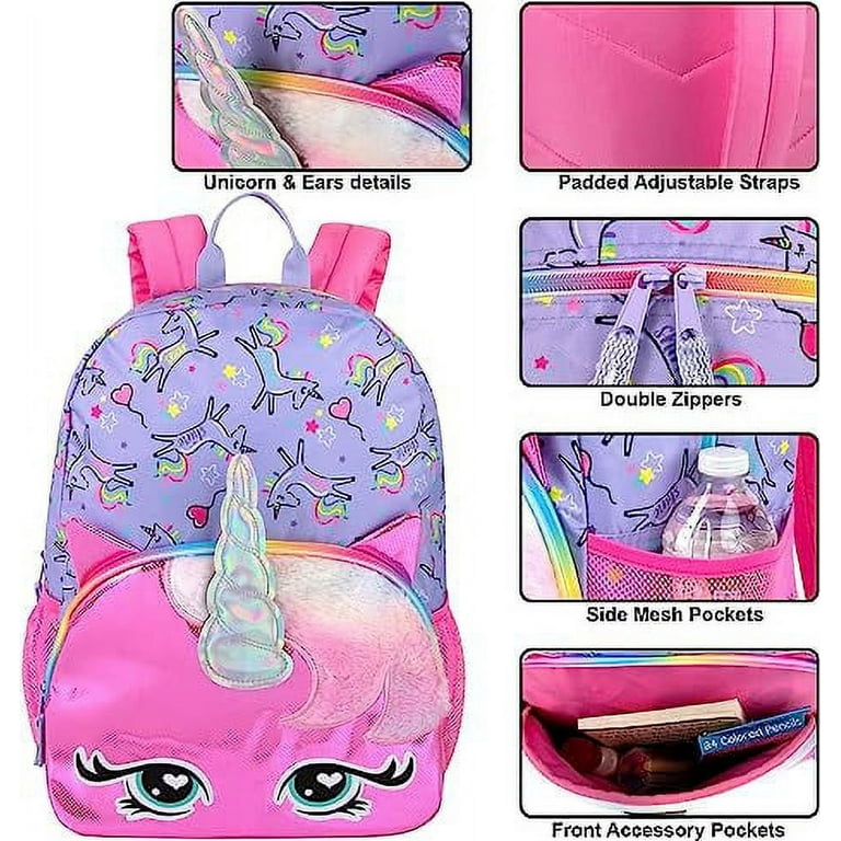 Rainbow unicorn backpack walmart sale
