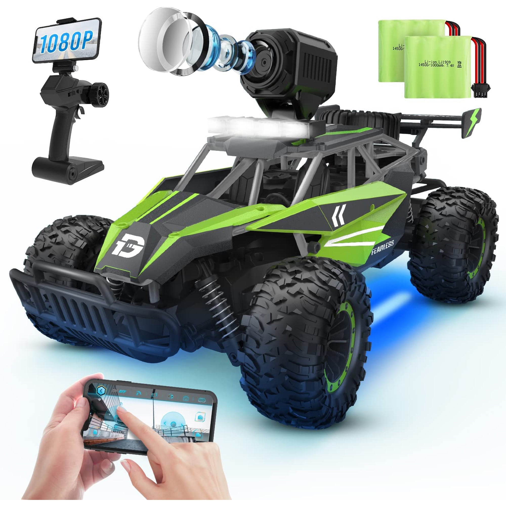 Off Road Rc Car 4wd With HD Sony Camera 