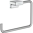 thumbnail image 1 of Hansgrohe AddStoris 7-inch Towel Ring in Chrome, 41754000, 1 of 5