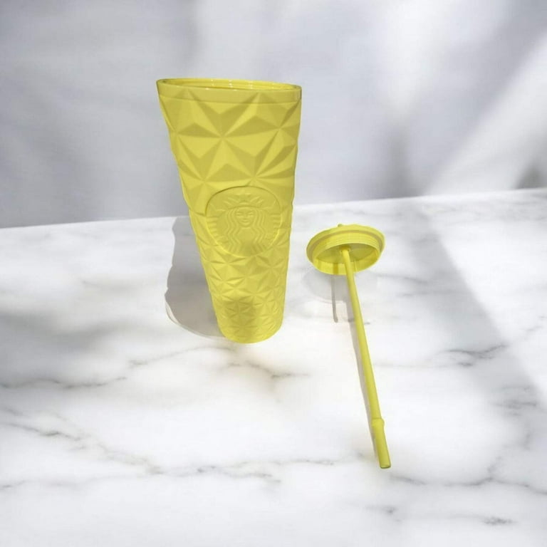 スターバックス 2025 Starbucks 2025 Yellow 24oz Cold Beverage Tumbler with Straw