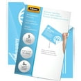 Fellowes SelfAdhesive Business Card Pouches