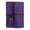 Purple, variant on Light Blue Small Leather Notebook, 16x12cm, Blank Unlined Pages, Bound Travel Journal for Sketching (1pc)