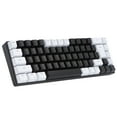 thumbnail image 1 of Clavier de Jeu Filaire, Clavier de Jeu à Membrane Rétroéclairée RVB, Mini Clavier Compact 68 Touches avec Touches Multimédias, Clavier Ergonomique pour Ordinateur Portable PC, 1 of 7