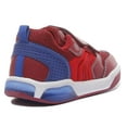 thumbnail image 3 of Geox J Inek B. D Kid's 2 Strap LED Light Soft Sole Sneakers In Red Size 3.5, 3 of 6