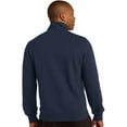 thumbnail image 3 of Sport-Tek Men's Colorfast 1/4-Zip Waistband Sweatshirt, 3 of 5