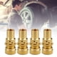 thumbnail image 5 of 4pcs Auto Car Alloy Tire Pressure Relief Valve Deflators Bleeder Valve Set Universal Accessory, 5 of 9