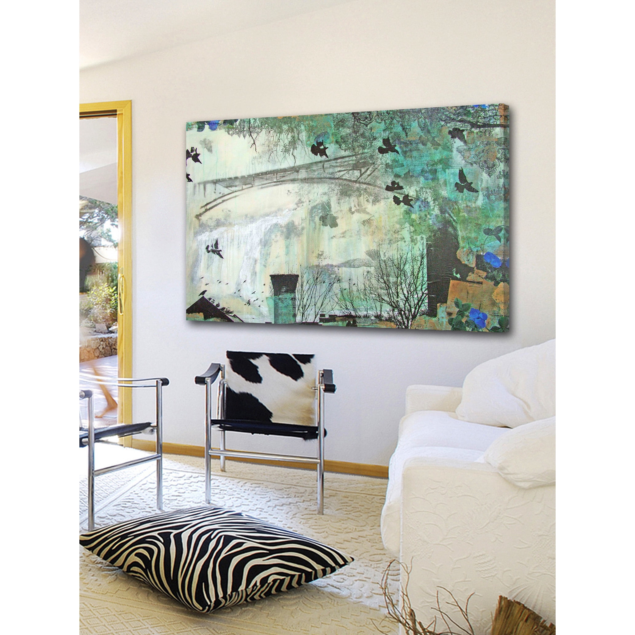 Marmont Hill "Genevieve Couteur" by Tracy Silva Barbosa Painting Print on Canvas