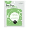 HeatnBond Peelnstick Fabric Fuse 4.25 inch x 5 inch Clear Sheet - 5 Pack