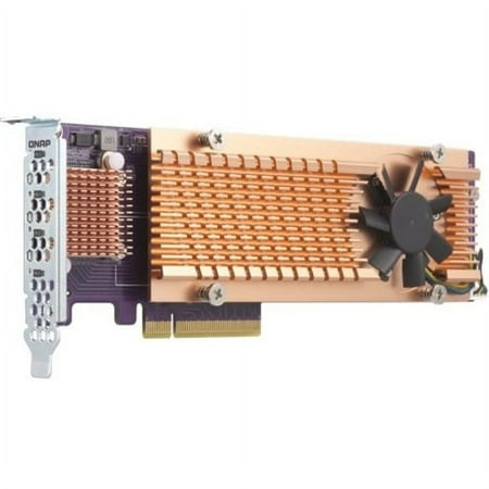 UPC: 0885022015429 | QNAP QM2-4P-384 M.2 to PCI Express Adapter