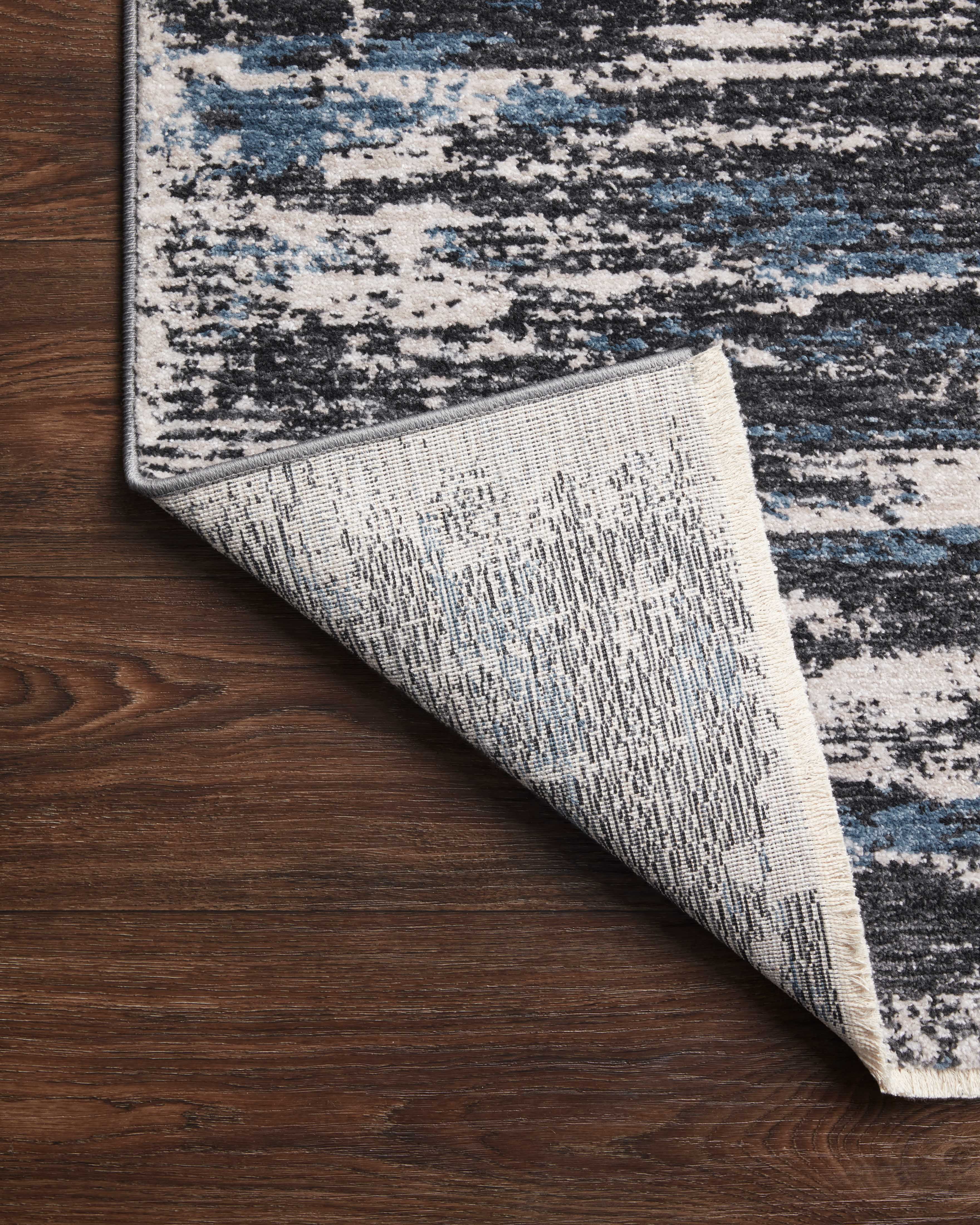 Loloi Vance Charcoal / Dove 2'-7" x 10'-0" Runner Rug