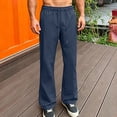 thumbnail image 2 of SAWOBUUN Mens Hiking Flare Pants Lightweight Quick Dry Outdoor Bootcut Sweatpants for Athletic Workout Casual Travel, 2 of 8