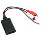 thumbnail image 2 of 4 Piezas MóDulo Inalámbrico Bluetooth de Coche Adaptador de Música RCA AUX Cable de Audio Interfaz Universal 2RCA Adaptador Bluetooth 5-12V, 2 of 5