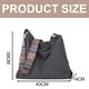 thumbnail image 2 of Bolso de mano grande para mujer, bolso cruzado, bolso de moda para mujer, bolso de pana, bolso de hombro de moda, gris y rosa, 2 of 5