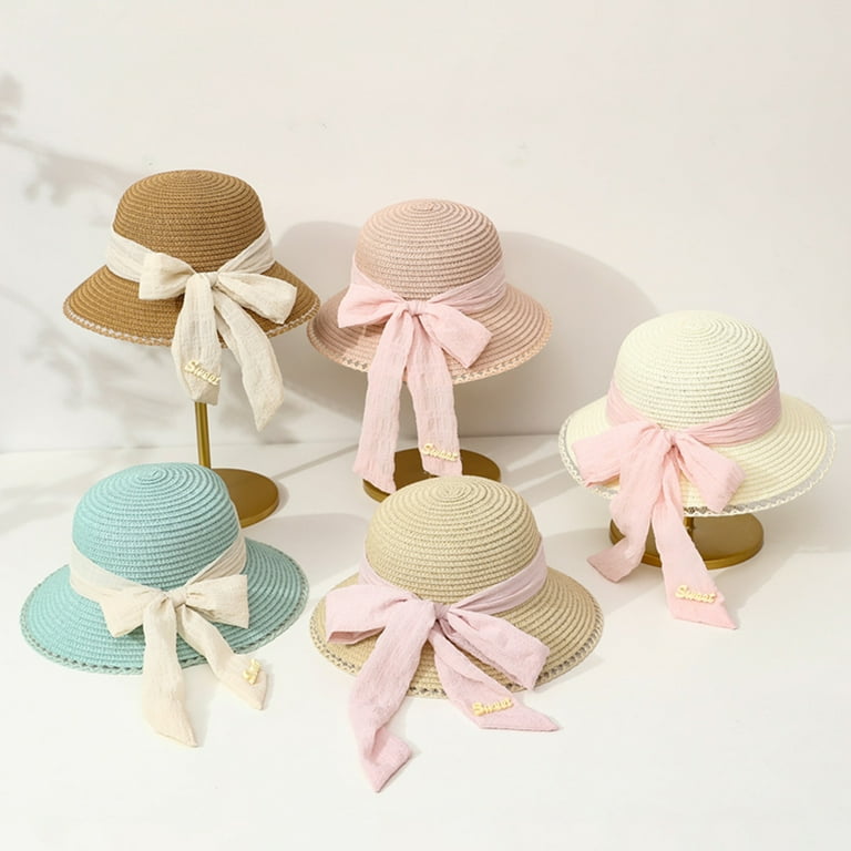 【ほぼ未使用】SÜB suess Straw Hat 親子セット ほぼ未使用】SÜB suess Straw Hat 親子セット