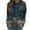 A, variant on RKSTN Long Sleeve Shirts for Women Fashion Floral Printed Casual Long Sleeve Round Neck Tops Loose Fit Sweatshirt Blouse