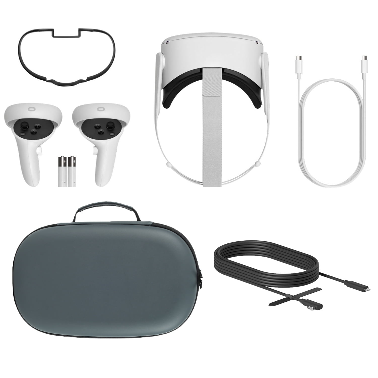 2020 Oculus Quest 2 All-In-One VR Headset, Touch Controllers ...