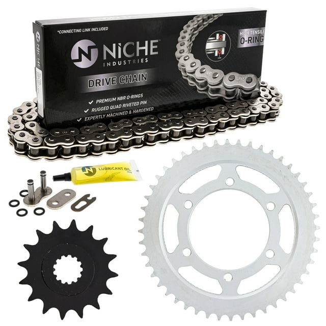 Niche Chaîne de Pignon pour Yamaha YZF R6S 16/48T 530 Joint Torique Moto MK1004484